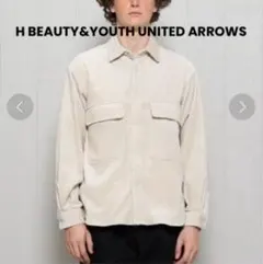 H BEAUTY&YOUTH CORDUROY 2POC CPO SHIRT