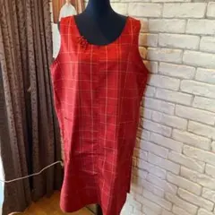 大島紬エプロンチュニック(サービス品)