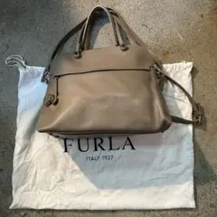 2wayレザーショルダーバッグ　ハンドバッグ　FURLA フルラ　イタリア製