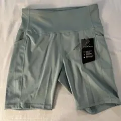 ミントグリーン ヨガショートパンツ 新品タグ付き