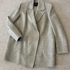 Theory グレー チェスターコート