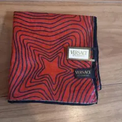 【新品タグ付】VERSACE ヴェルサーチ ヴィンテージ ハンカチ 幾何学模様のサムネイル