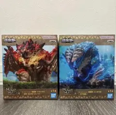【モンハン】鎮座獣フィギュア2体セット リオレウス＆ジンオウガ