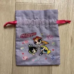 パワーパフガールズ一番クジ　ミニ巾着