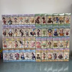 ワンピース　ワールドコレクタブルフィギュア67点セット ワンピース ワールドコレクタブルフィギュア67点セット - メルカリ