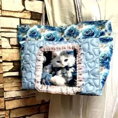 コヤンイサムチョン ♡ポーチ付き インド刺繍生地×プリーツリボン