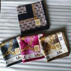 MCM ハンカチ 4枚セット