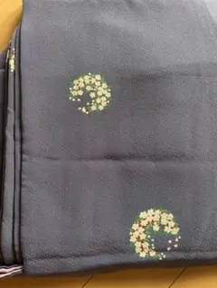 小紋 着物 藤色