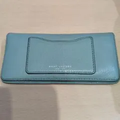 MARC JACOBS 長財布 ライトブルー　エメラルドブルーのサムネイル