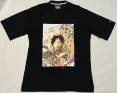 PNB NATION 立体刺繍 スタッズ ドレッド ラッパー Tシャツ ブラックのサムネイル