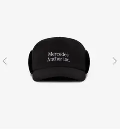 帽子 Mercedes Anchor inc fleece flap cap ANCHOR INC. * FLEECE FLAP CAP * Black | public