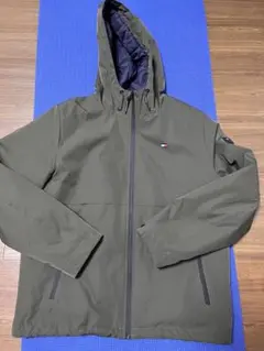 TOMMY HILFIGER フード付きナイロンジャケット L