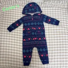 carter's ベビー服 カバーオール 9ヶ月用 フリース