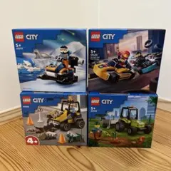 【未開封】LEGO CITY セット 4点まとめ売り