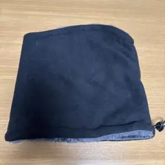 未使用　男女兼用　ブラック フリース ネックウォーマー