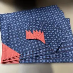 幾何学模様ランチョンマット6枚セット送料込み