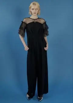 【et.UNiVER】 Frill laverd sleeve dress