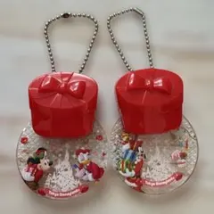 東京ディズニーランド クリスマス キーホルダー 2種セットのサムネイル