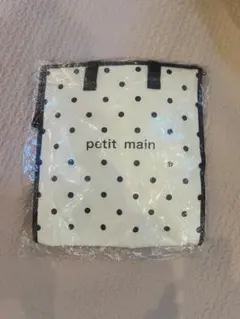 petit main 保冷バッグ ドット柄のサムネイル