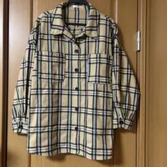 秋冬チェックシャツ
