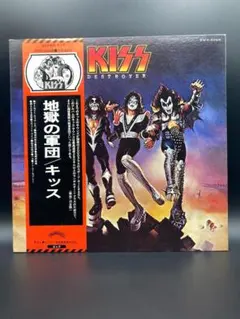稀少・限定盤】KISS 続・地獄の全貌 3枚組LPボックス 帯付 付属品完備
