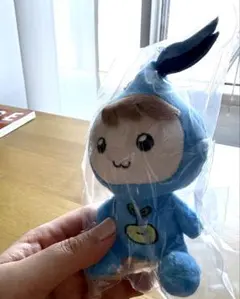 ぬいぐるみ 青いキャラクター - メルカリ