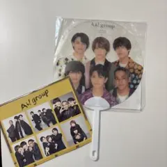 Aぇ! group ミニうちわ　ステッカーセット