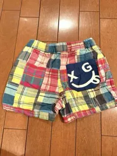 X-girl Stages ショートパンツ　マルチ　パッチワークのサムネイル