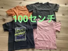 100センチTシャツ4枚まとめ売り⭐︎ブランシェス＆デビロック⭐︎女の子