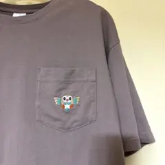 ポケモン モクロー Tシャツ ポケモン TシャツXL Pokemon 刺繍 GU