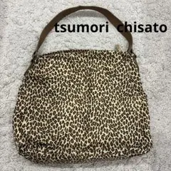 ツモリチサト　バッグ　レオパード柄