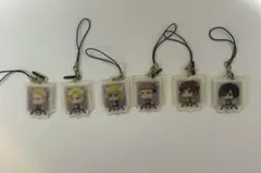 進撃の巨人　ストラップ　6個セット