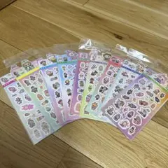 キャラクターシール 9枚セット