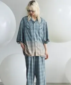 MAISON SPECIAL チェックシャツのサムネイル