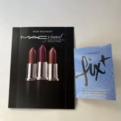 MAC Sleek Satin Lipstick & Fix+ サンプル