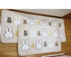 ミッフィー　玄関マット&キッチンマット(2枚セット)