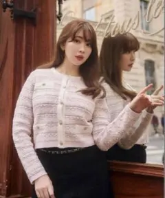 Herlipto Bristol Tweed Knit Cardigan　S Bristol Tweed Knit Cardigan/herlipto - メルカリ