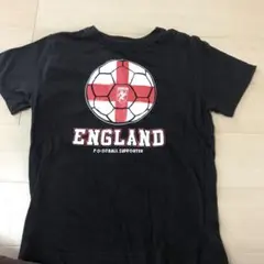 Tシャツ　サッカー　ENGLAND 黒　116cmのサムネイル