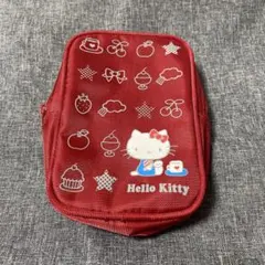 【希少・平成レトロ】ハローキティ 縦型ミニポーチ（2003年・非売品）未使用