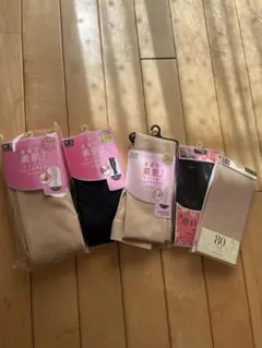 tutuanna タイツ5足セットフェイクタイツ 80デニールまとめ売り