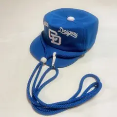 昭和レトロ中日ドラゴンズ キャップ ポーチ 応援グッズ当時物保管品プロ野球