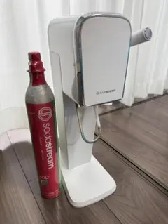 ソーダストリーム クイックコネクト ガスシリンダー　本体とセット販売　60L分
