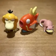 ポケモン フィギュア コダック コイキング ヤドン　すっとぼけ顔　かわいい　癒し