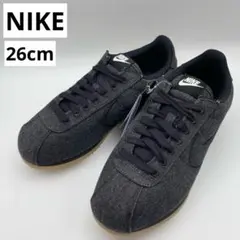 新品 NIKE ナイキ ウィメンズ コルテッツ ブラックデニム 26cm