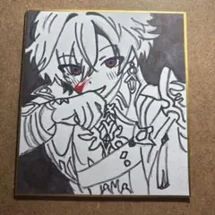 原神 ローエン 手書きイラスト
