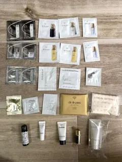 【新品】クレ・ド・ポー ボーテ、シャネル、ルナソルなど★サンプル25個セット