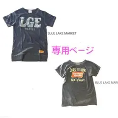 【BLUE LAKE MARKET】チビt ロゴt エンボスtシャツ　tシャツのサムネイル