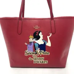 COACH ×Disney 白雪姫エヴィルクイーンシティトートバッグ コーチ