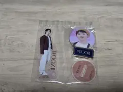 SEVENTEEN ウジ　アクスタ　缶バッジ　ピンバッジ　3点