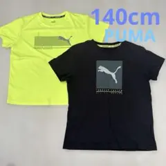 即発送♩140cm PUMA プーマ Tシャツ 2枚セット 男の子 (訳あり)
